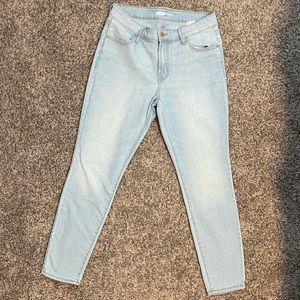 Old Navy Super Skinny Jeans 8 Short Mid Rise